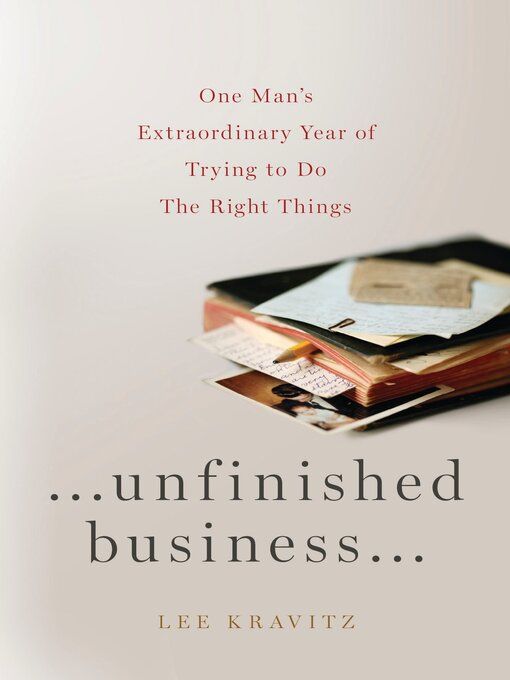 Title details for Unfinished Business by Lee Kravitz - Available